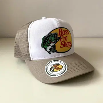 Bass Pro Shops Bass 프로 숍스 자수 로고 트래커 캡