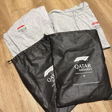 QATAR AIRWAYS(카타르 항공) 비즈니스 클래스 파자마 M 사이즈