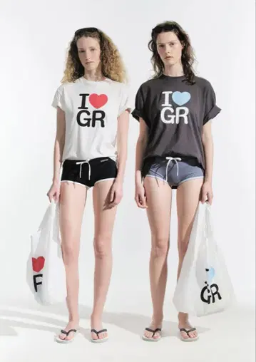 [GROVE] GR LOVE BAG RED 에코백 토트백 한국