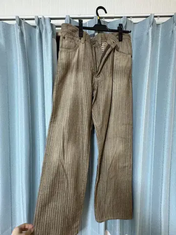 Wrangler 스트라이프 데님 팬츠