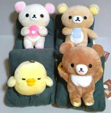 리락쿠마 BASIC RILAKKUMA 집에서 편안히 봉제 인형 전4종