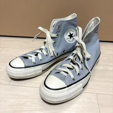 컨버스 하이컷 블루 그레이 23.5cm 미사용품
