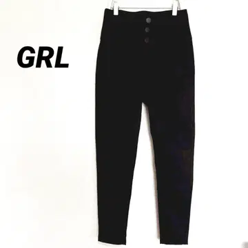 2869M GRL 그레일 GRL 하이웨스트 테이퍼드 스키니 팬츠