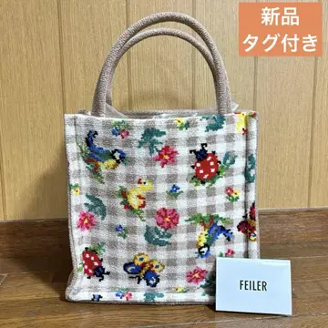 새상품 페일러 하이디 체크 토트백