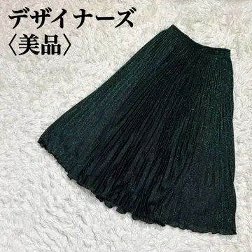 [ 새상품급 ] 디자이너 라메실 플레어 롱 스커트 사교댄스