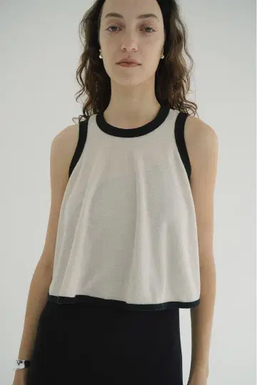 CLANE PILE FLARE TANK TOPS