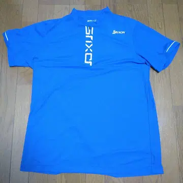 Srixon 블루 반팔 셔츠 LL 사이즈