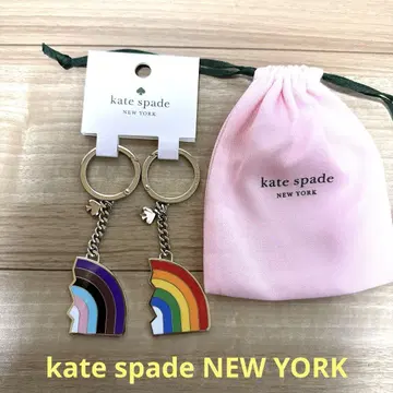 [미사용 새상품] kate spade NEW YORK 페어 키링