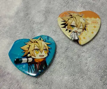 오토메이트 토마 하트형 캔뱃지 컬렉션 암네시아 SD 캐릭터