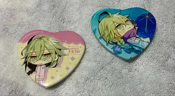 오토메이트 우쿄 하트 모양 캔뱃지 컬렉션 암네시아 SD 캐릭터