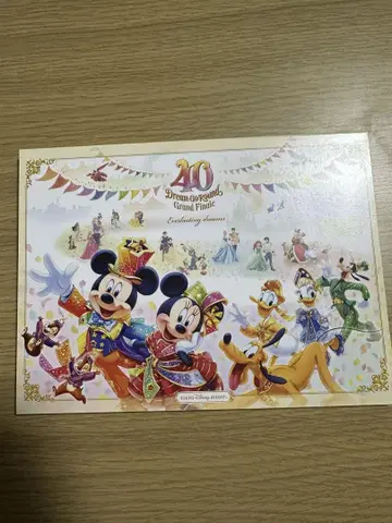 디즈니 40주년 오리지널 거치대 포함 프리 티켓 세트