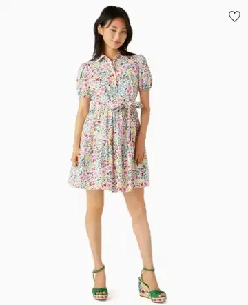 KateSpade 케이트 스페이드 꽃무늬 원피스 미니 XS S