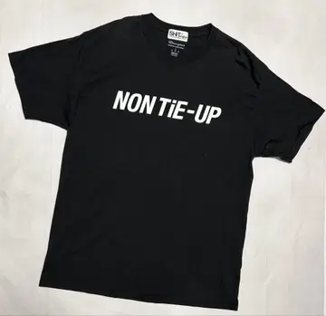 Campion x BiSH 콜라보 티셔츠 NON TiE-UP 블랙 레어