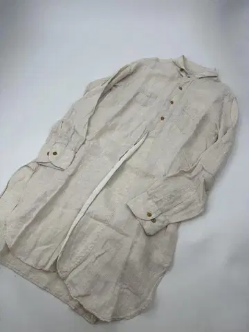 레어/새상품급/haversack/라운드 칼라 린넨 원피스