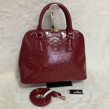 컨디션 최상 MARY QUANT 마리 콴트 숄더백 핸드 데이지