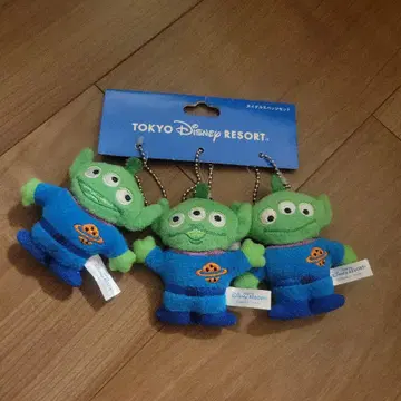 TOKYO DISNEY RESORT 에이리언 스트랩 3세트