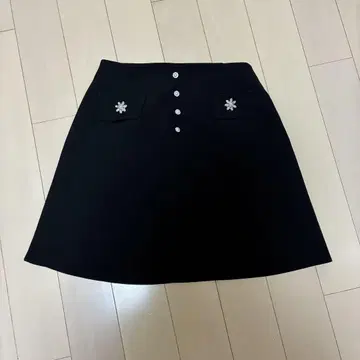 evelyn 블랙 타이트 스커트