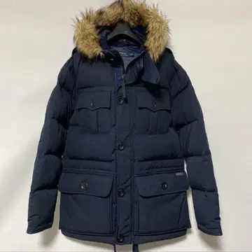 POLO 네이비 다운 자켓