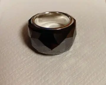 SWAROVSKI 스와로브스키 반지 크리스탈 블랙 사이즈 52