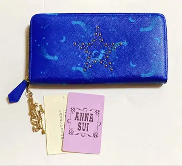 [미사용 새상품] ANNA SUI 안나수이 문스타 라운드 지퍼 장지갑