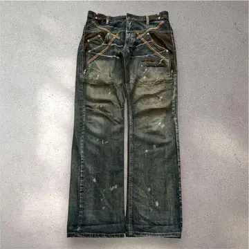 00s archive gimmick grunge jeans y2k
