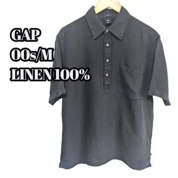 00s GAP 풀오버 셔츠 linen100%