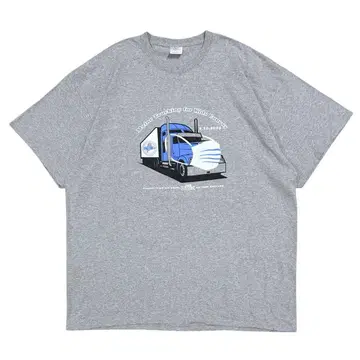 진품 90년대 빈티지 티셔츠 USA 기업 로고 빅 실루엣 2XL