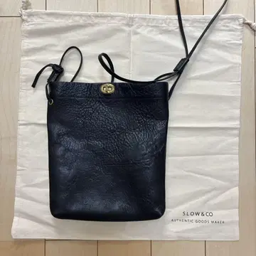 새상품급 SLOW bono mini shoulder bag 블랙