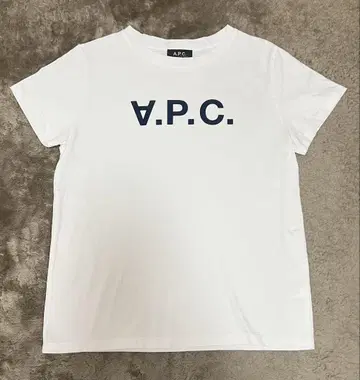정품 A.P.C. 아페쎄 티셔츠 S 사이즈 화이트