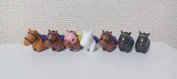 서러브레드 케이블 피규어 7마리 세트