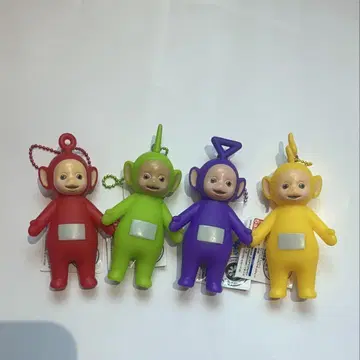 텔레토비즈 미니 소프비 피규어 볼 체인 전4종 컴플리트 세트