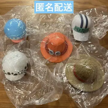 [미개봉 새상품] 원피스 컬렉션 피규어 모자 컴플리트 5종 세트