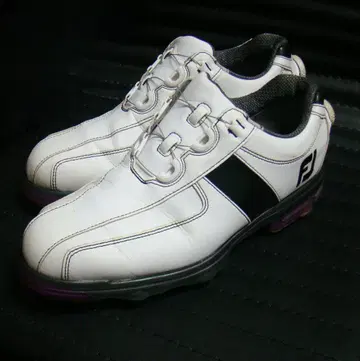고품질 Footjoy GF:III Boa 클로저 화이트/블랙
