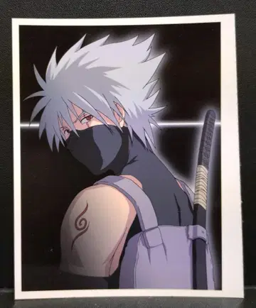 NARUTO 나뭇잎 사진관 하타케 카카시 브로마이드 레어