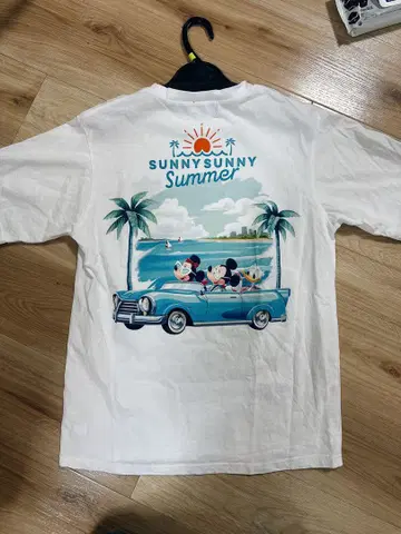 디즈니 sunny sunny summer 티셔츠