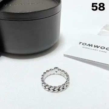 새상품 58 TOMWOOD ChainSpinel Ring 반지 17535