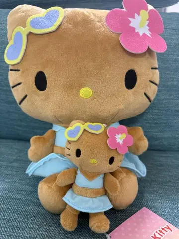 헬로키티 L 봉제 인형 햇볕에 탄 갸루 xoxo 갸루