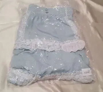 디어마이러브 휘핑 사다리 레이스 캉캉 스커트 블루 5L