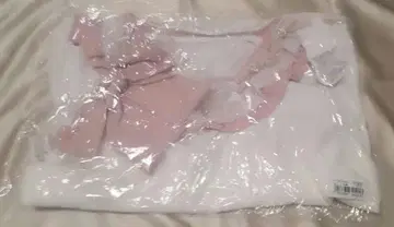 유메텐보 하트 리본 듬뿍 프릴 세일러 블라우스 핑크 옷깃 4L