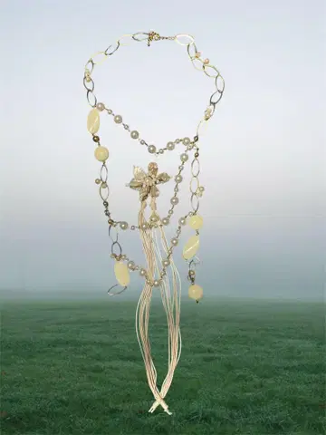 Ivory Bloom Layered Necklace
