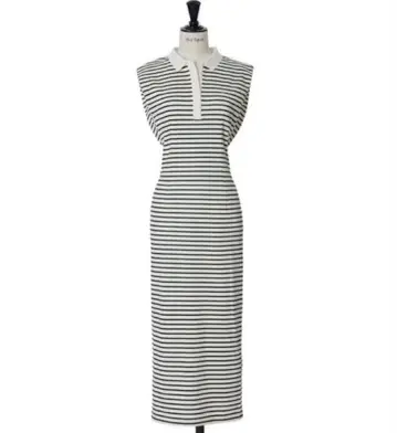 Her lip to French Sleeve Polo Long Dress