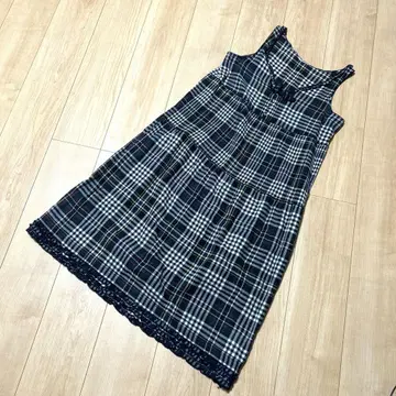 원더풀 월드 카네코 이사오 원피스 피코 프릴 체크