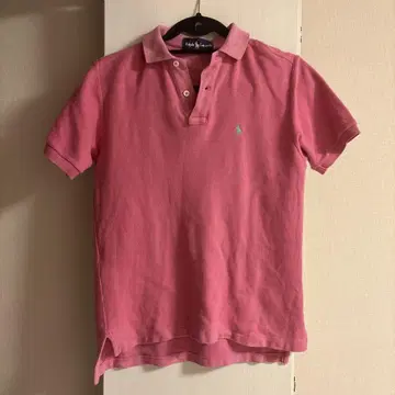 Ralph Lauren 핑크 피케 셔츠 M