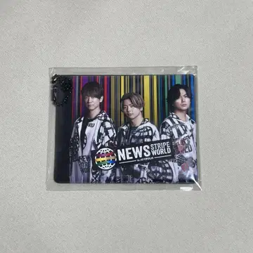 [미개봉 새상품] NEWS STRIPE WORLD 패스 케이스
