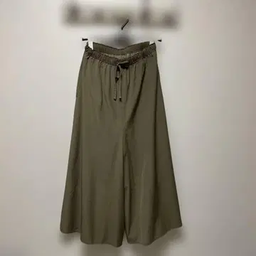 Fawn 올리브 그린 와이드 팬츠 프리 사이즈