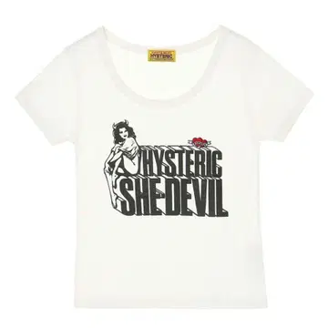 HYSTERIC SHE DEVIL 쪼리 tee