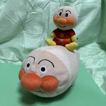 날아라 호빵맨 호빵맨과 호빵맨호 봉제 인형