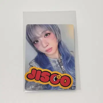 HANA 트레이딩 카드 포토 카드 팬미팅 한정 JISOO 지수