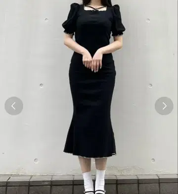 TITTY&CO. 프론트 크로스 머메이드 원피스