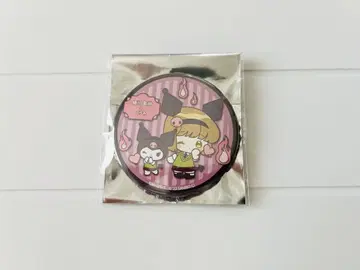 호소카와 미키 쿠로미 산리오 콜라보 캔뱃지 지옥선생 누~베~ 누베